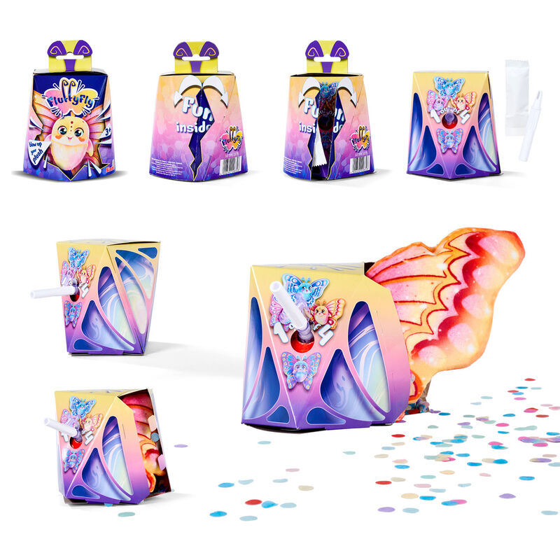 FLUFFYFLY 30 CM. SURT.