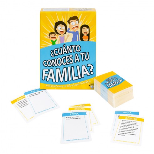 ¿CUÁNTO CONOCES A TU FAMILIA?