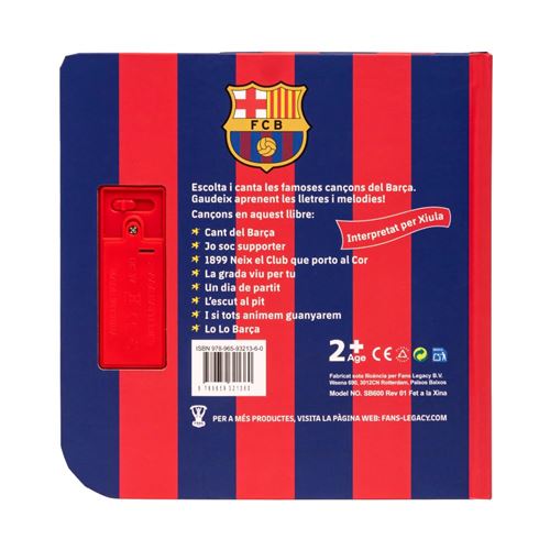 LIBRO MUSICAL F.C.BARCELONA
