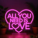 LAMPARA ALL YOU NEED IS LOVE
