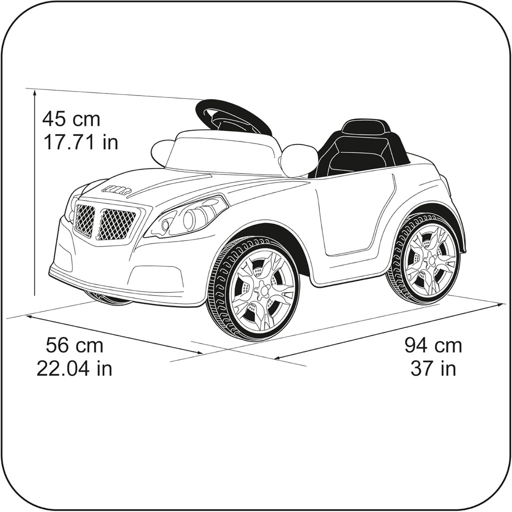 TWINKLE CAR R/C. 12 V. LT.