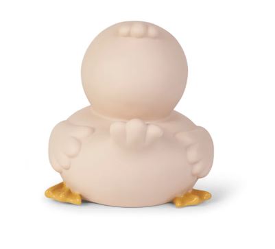 PATITO DE BAÑO GIGANTE CREMA