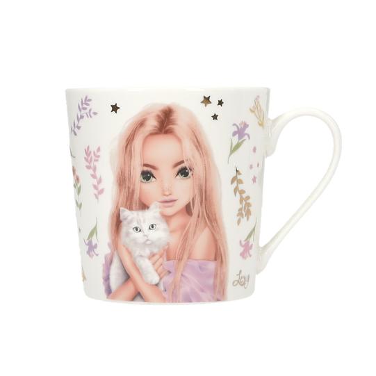 TAZA BLOOMING KITTY TOP MODEL