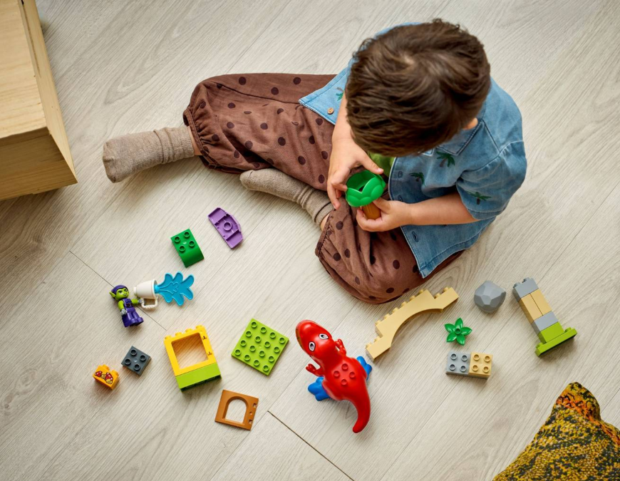 DINO SPIDEY-REX vs.DUENDE VERDE