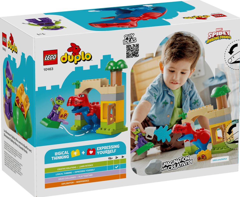 DINO SPIDEY-REX vs.DUENDE VERDE