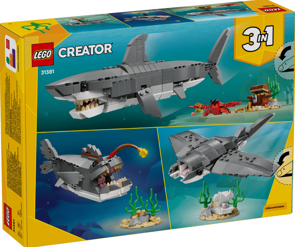 FEROZ TIBURON COFRE TESORO