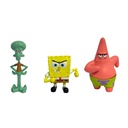 BOB ESPONJA PACK 3 FIG.