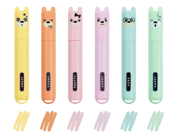 SUBRAYADORES MINI(6)TEDDY'S ST.