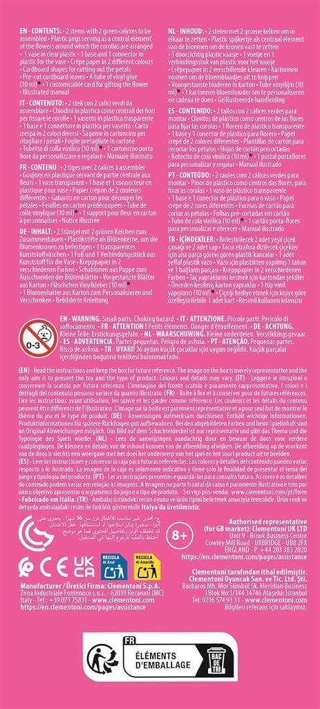 CREA TUS FLORES - ROSA