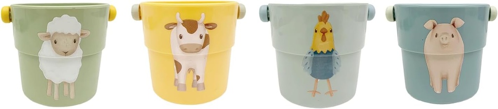 CUBITOS BAÑO PEQUEÑA GRANJA