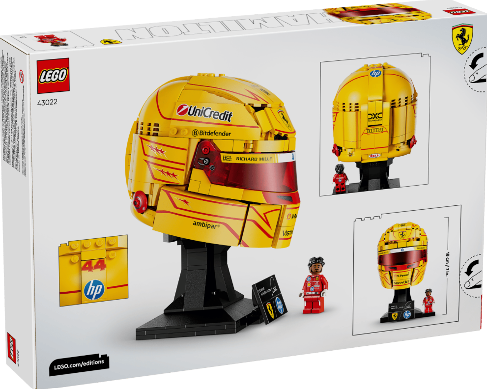 CASCO LEWIS HAMILTON FERRARI