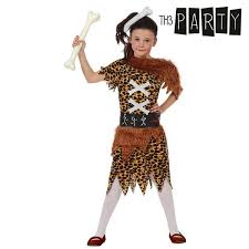 DISFRAZ CAVERNICOLA NIÑA T.2