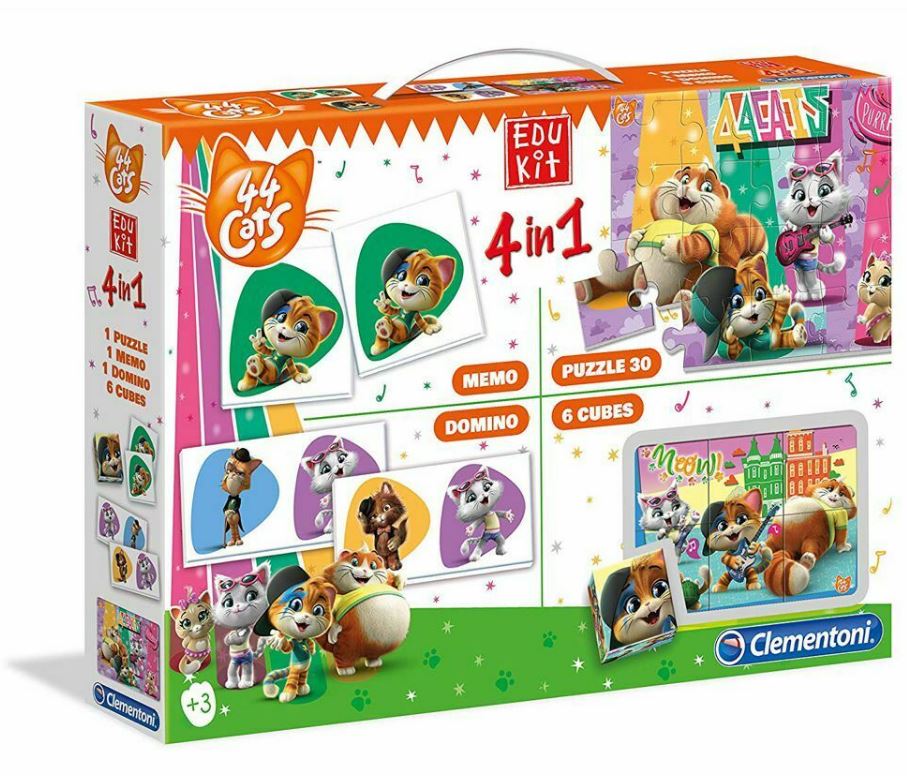 EDUKIT 4 EN 1 - 44 GATOS