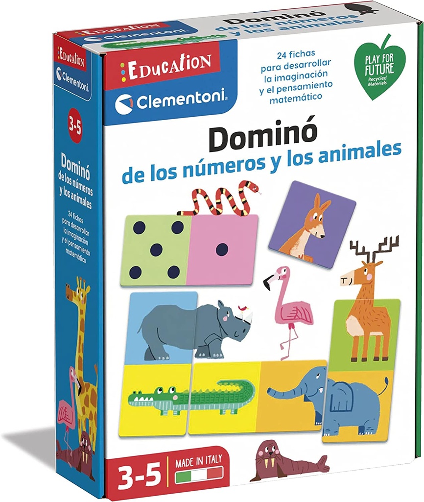 DOMINO NUMEROS Y ANIMALES