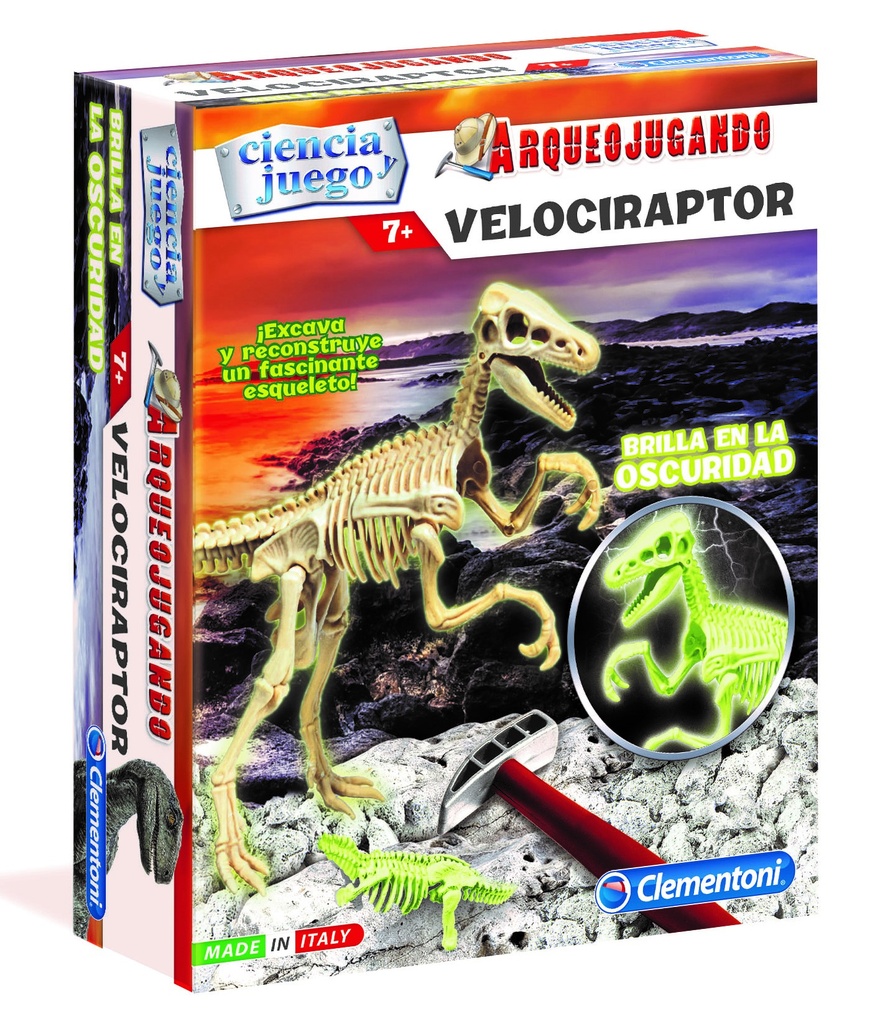 ARQUEOJUGANDO VELOCIRAPTOR FL.