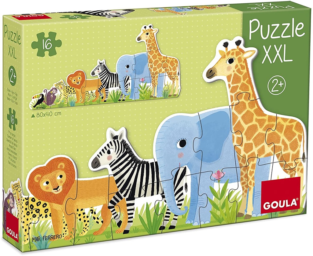 PUZZLE XXL SELVA DECRECIENTE