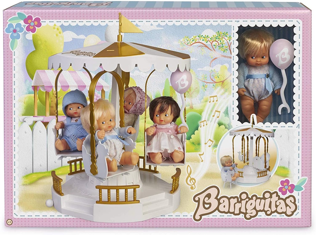 BARRIGUITAS CARRUSEL C/BEBE