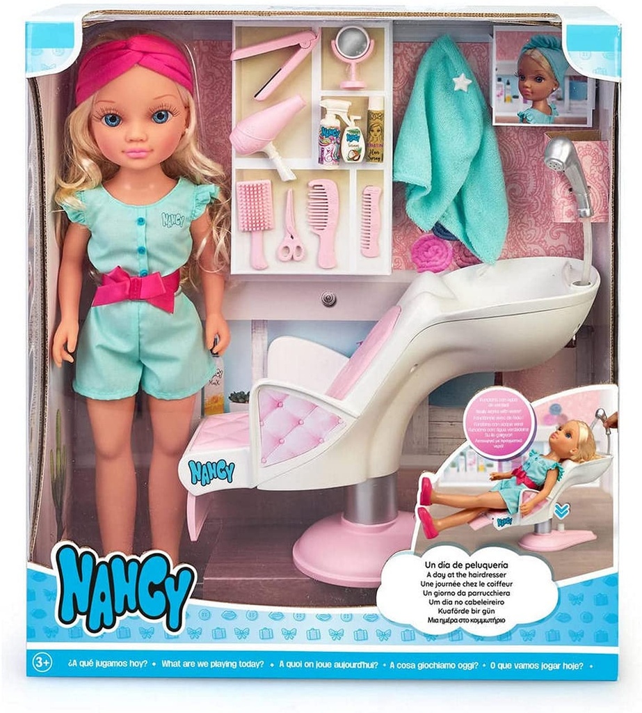 NANCY UN DIA EN LA PELUQUERIA