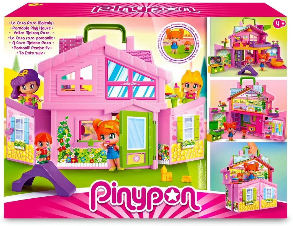 PIN Y PON CASA ROSA MALETIN