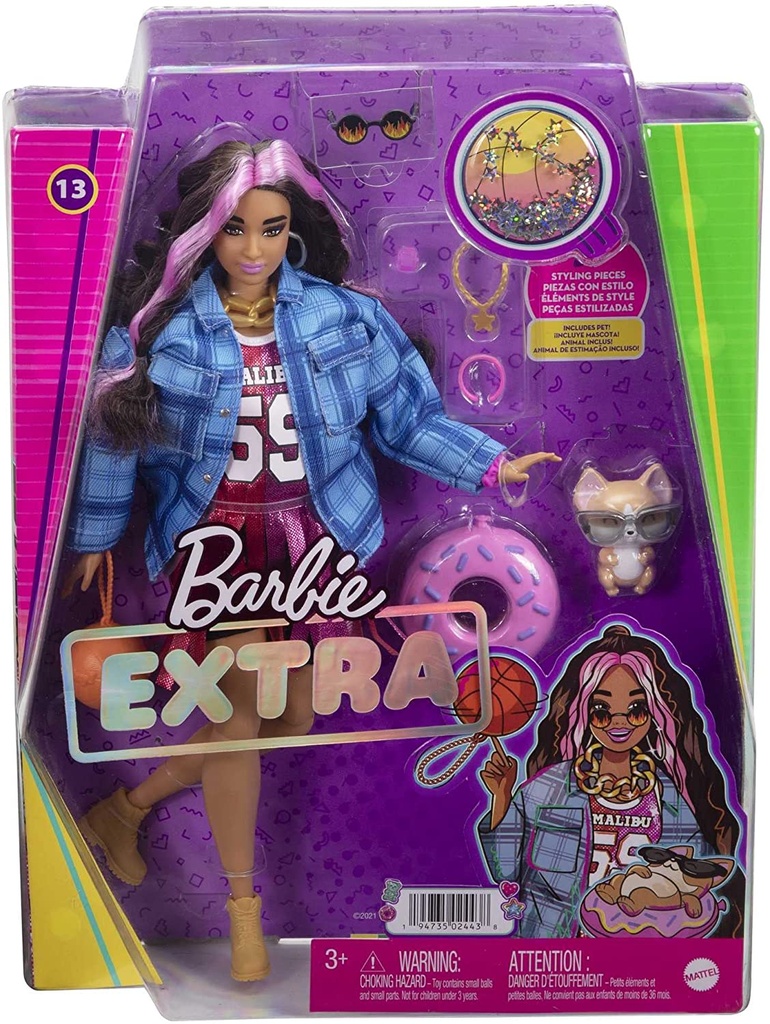 BARBIE EXTRA CAMISETA BASKET