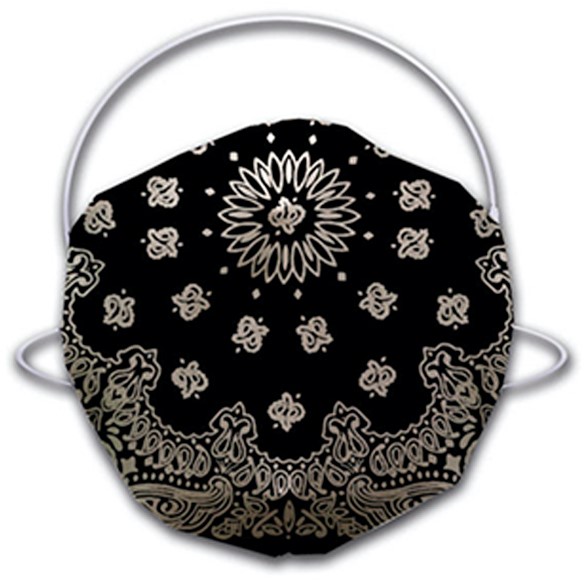 MASCARILLA MANDALA NEGRA T.3