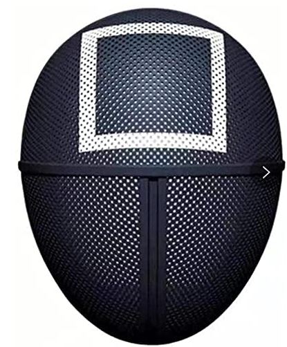 MASCARA JUEGO CALAMAR CUADR.