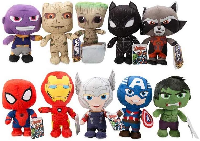 PELUCHES SUPER HEROES 20 CM.