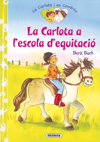 LA CARLOTA A L´ESCOLA D´EQUITACIO