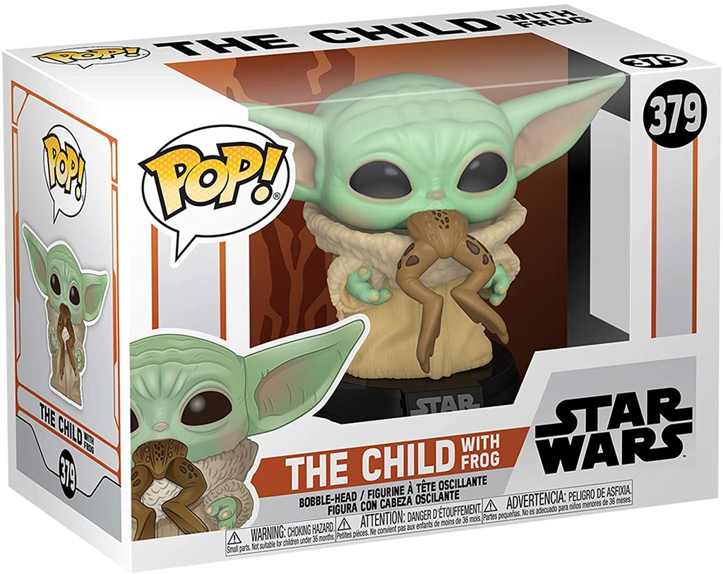 STAR WARS-POP THE CHILD W.FROG