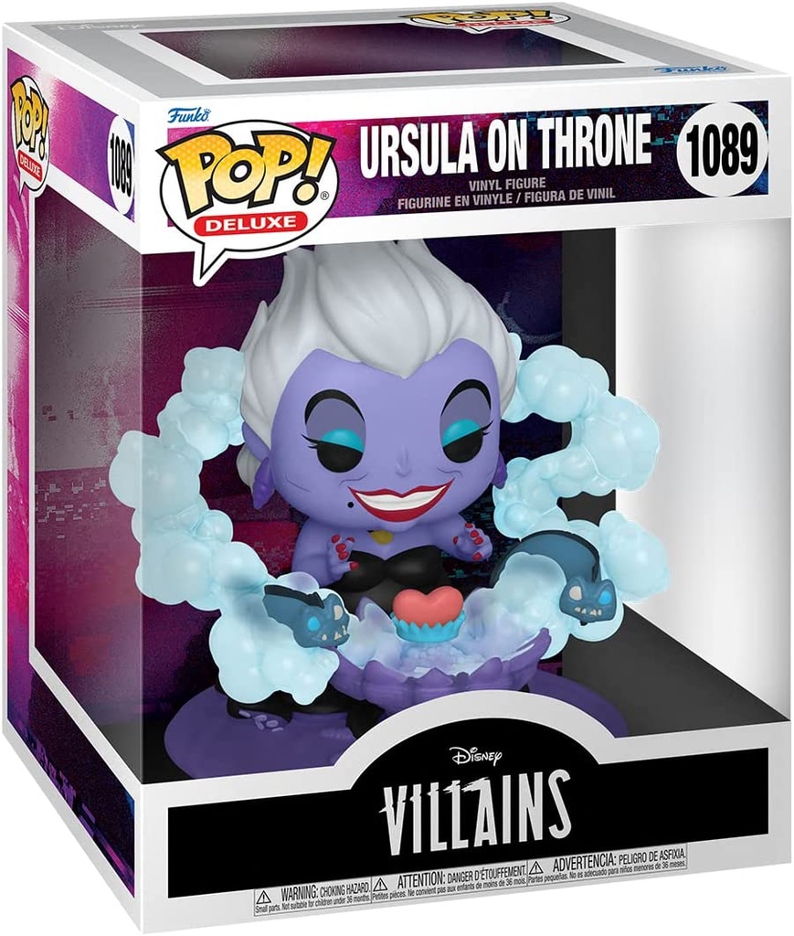 VILLANAS DISNEY-POP URSULA TRONO
