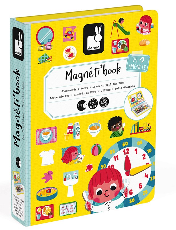 MAGNETIBOOK APRENDO LA HORA