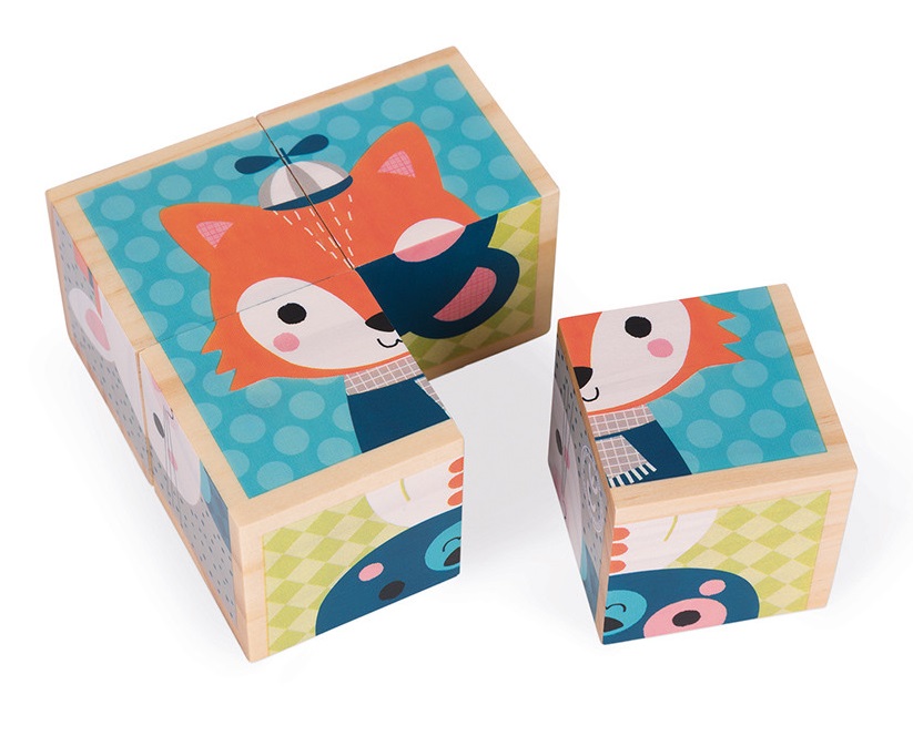 CUBOS BLOQUES DEL BOSQUE