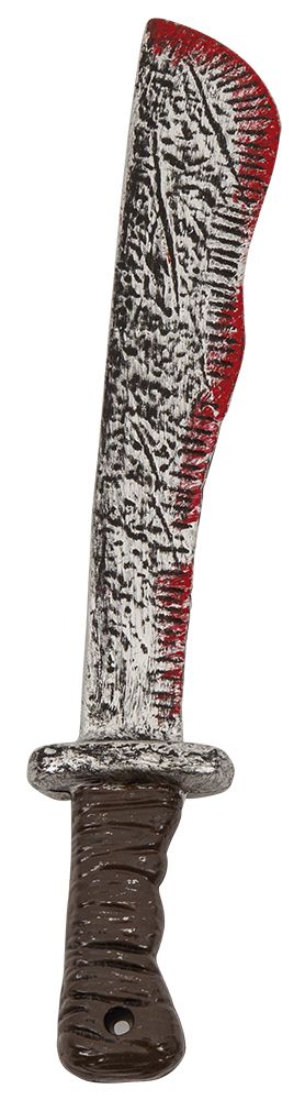 MACHETE ENSANGRENTADO 42 CM.