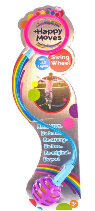 BOLA LUMINOSA P/SALTAR 2 COL.