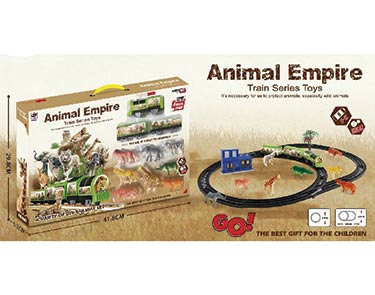 CIRCUITO TREN C/ANIMALES SALV.