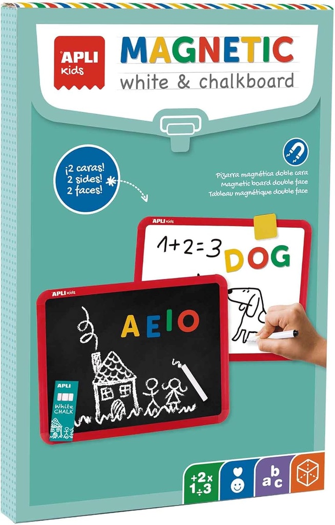PIZARRA MAGNETICA DOBLE CARA