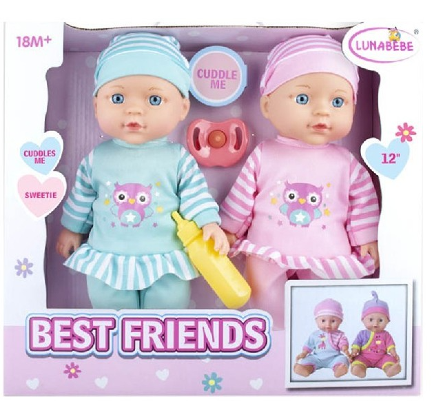 SET DOS MUÑECOS BEBE