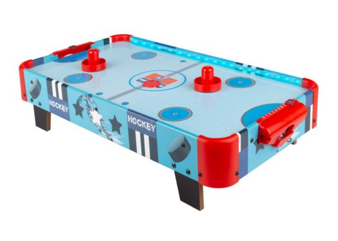 HOCKEY HIELO MADERA LUCES LED