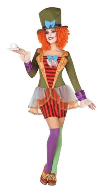 DISFRAZ SOMBRERERA LOCA XS-S