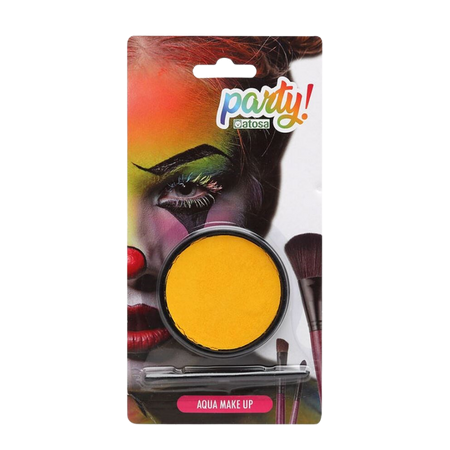 MAQUILLAJE AL AGUA AMARILLO