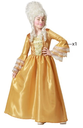 DISFRAZ CORTESANA DORADO 5-6