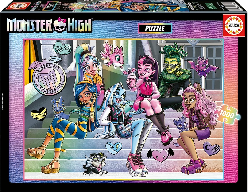PUZZLE 1000 MONSTER HIGH