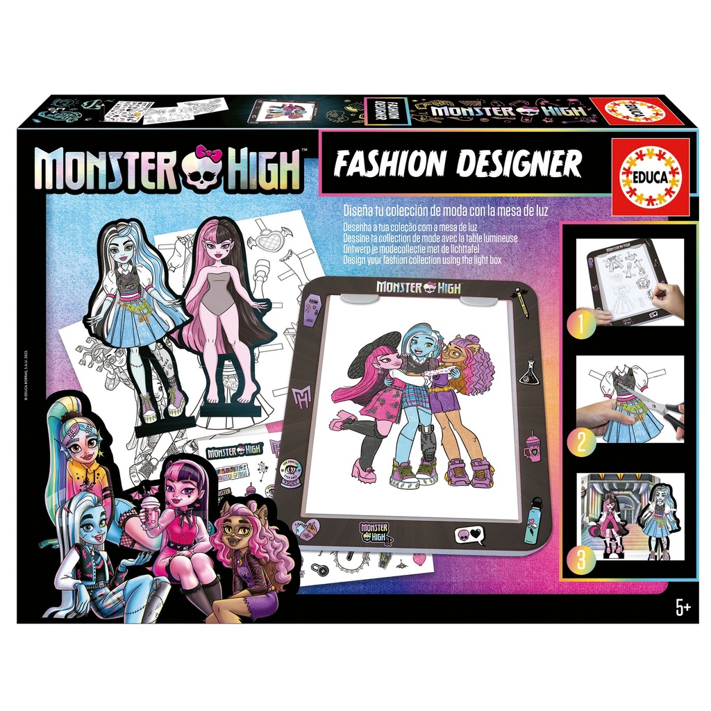 MESA DE LUZ MONSTER HIGH