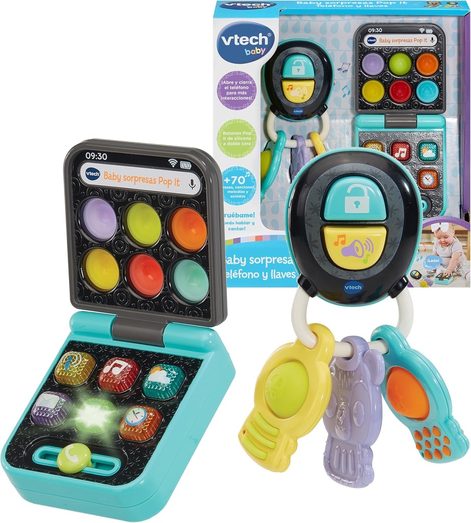 BABY SOPRESAS TELEFONO Y LLAVES