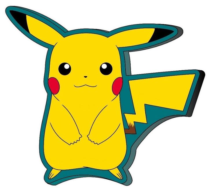 COJIN POKEMON 3D 30x35 CM. Pikachu