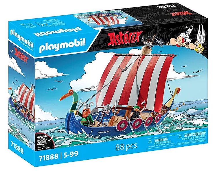 ASTERIX BARCO PIRATA