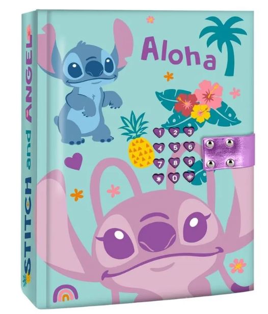 DIARIO CON CODIGO STITCH