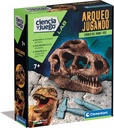 ARQUEOJUGANDO CRANEO T-REX