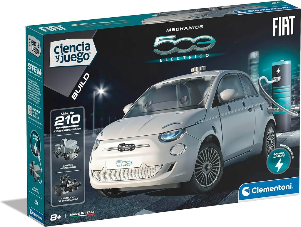 FIAT 500 ELECTRICO JUEGO CONST.