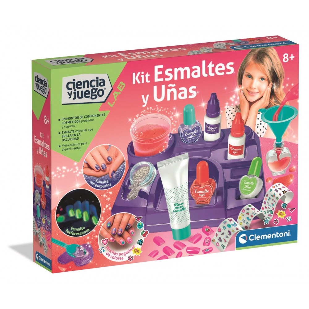 KIT ESMALTES Y UÑAS